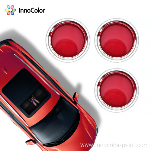 Wholesale Price 1K Bright Red Basecoat Auto Refinish